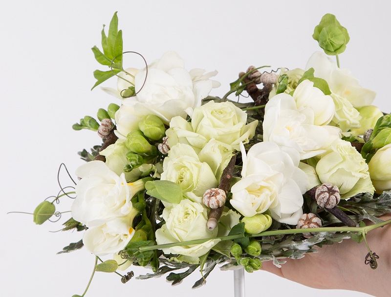 Wedding Bouquet Of Freesia
