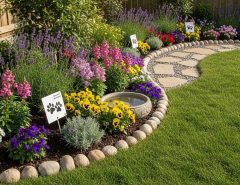 Can cats safely explore garden borders